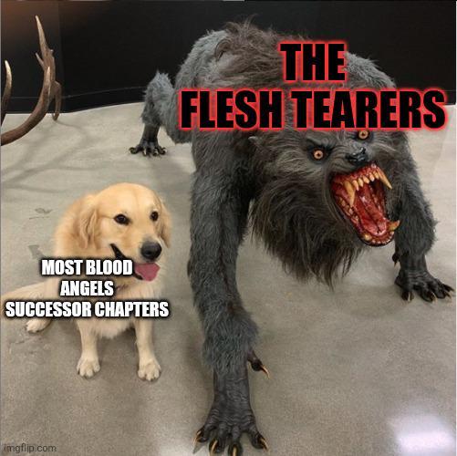 MOST BLOOD ANGELS SUCCESSOR CHAPTERS imgflip.com THE FLESH TEARERS