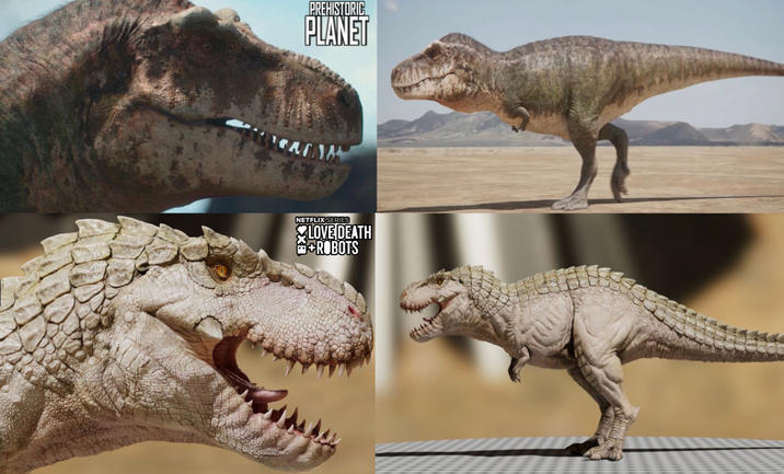 PREHISTORIC PLANET TATAM NETFLIX SERIES LOVE DEATH B+ROBOTS