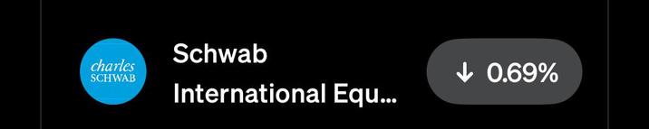 charles SCHWAB Schwab International Equ... ↓ 0.69%