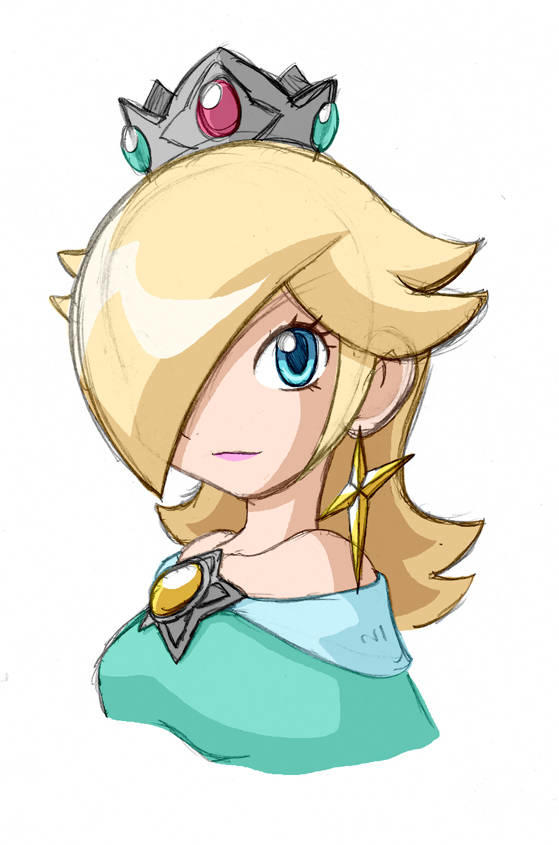 One of the earliest known pieces of fan art of Rosalina. The art is by DA user rongs1234.