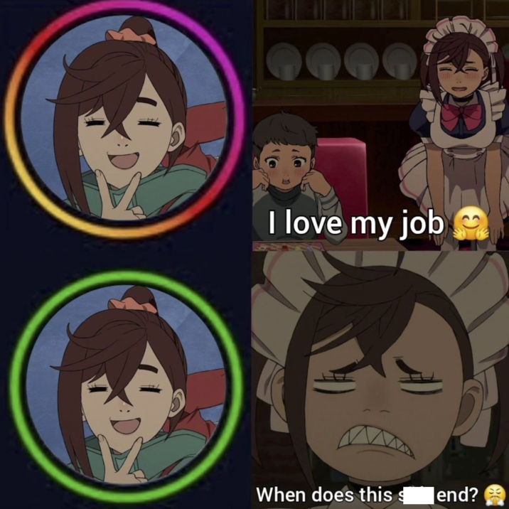 I love my job When does this end?