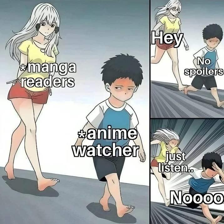 *manga readers Hey No spoilers *anime watcher just listen.. Noooo