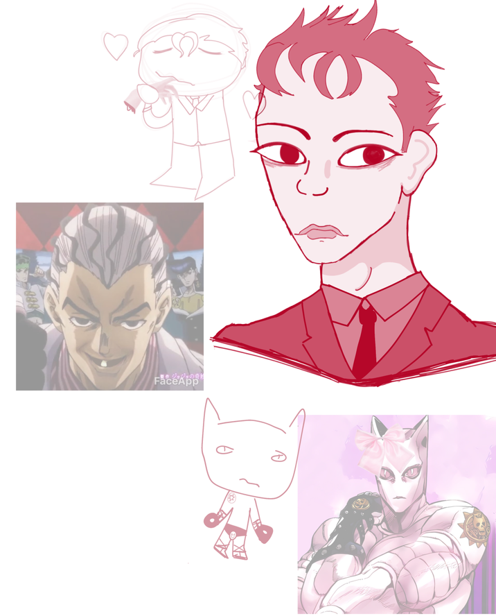 製作 ジョジョの奇妙 FaceApp