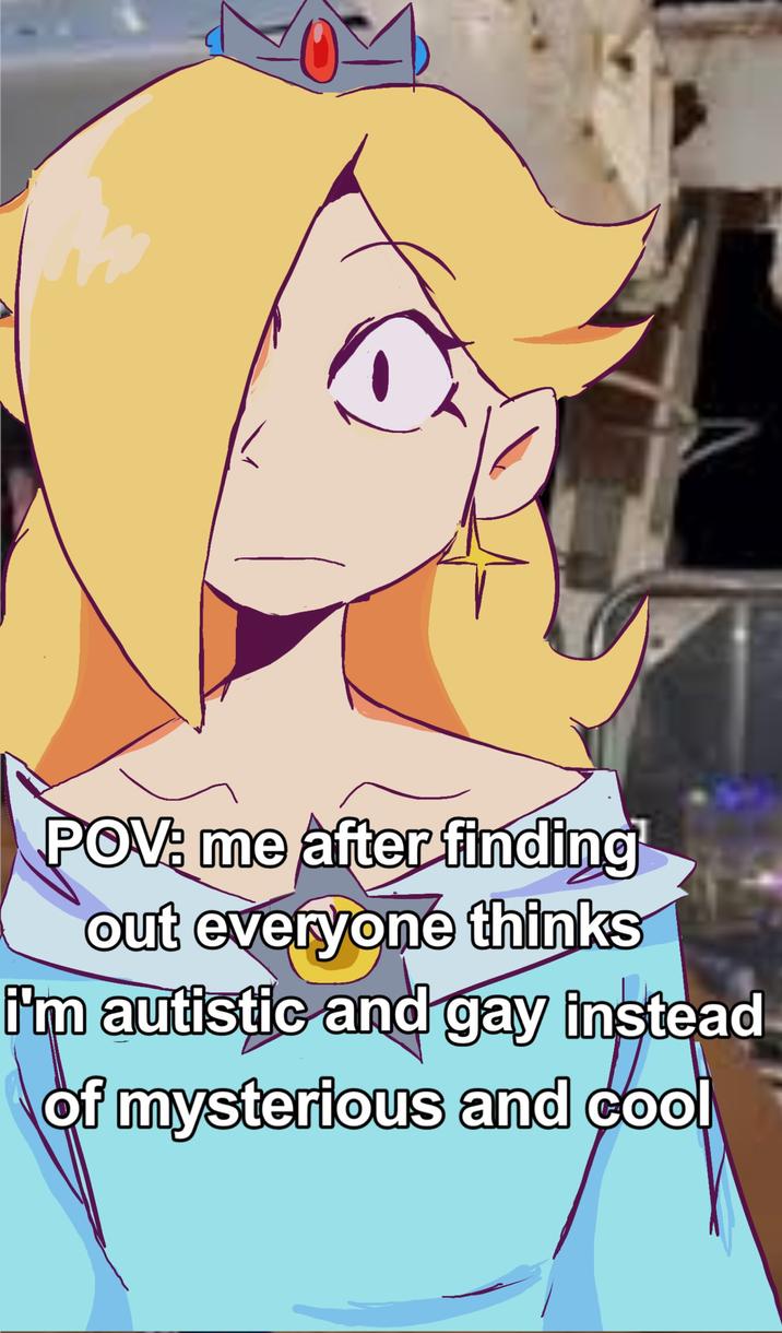 POV: me after finding out everyone thinks i'm autistic and gay instead of mysterious and cool