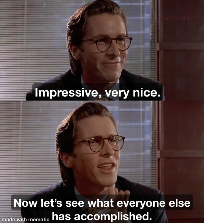 Impressive, very nice. KnowNothing TV Now let's see what everyone else made with mematic has accomplished.