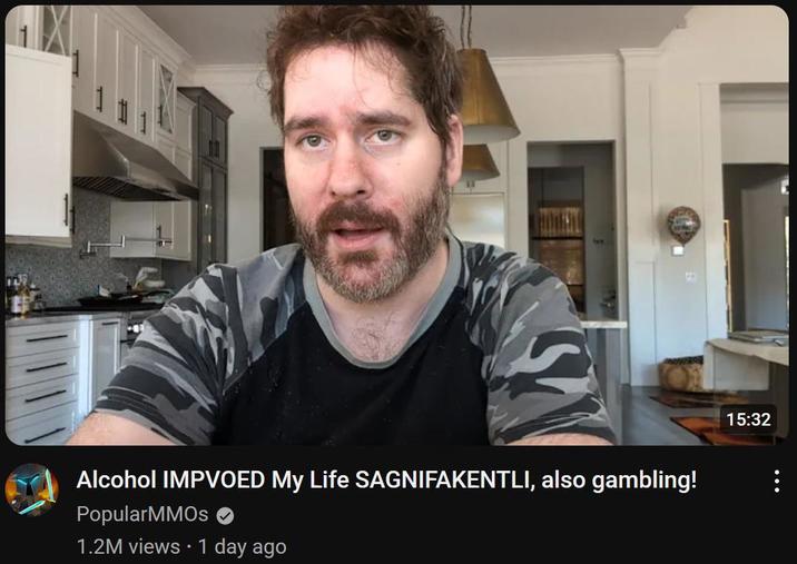 Alcohol IMPVOED My Life SAGNIFAKENTLI, also gambling! PopularMMOs 1.2M views - 1 day ago 15:32