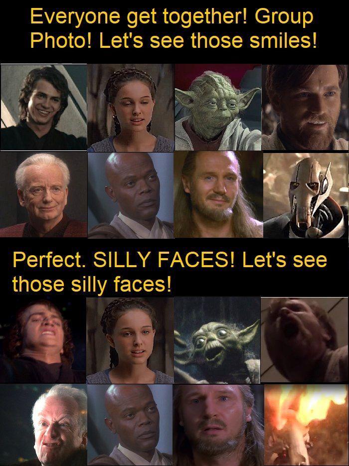 Everyone get together! Group Photo! Let's see those smiles! Perfect. SILLY FACES! Let's see those silly faces!