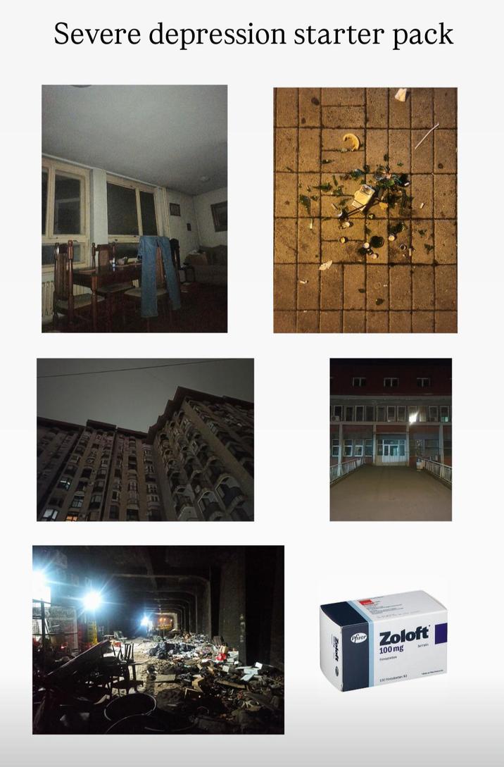 Severe depression starter pack Zoloft T Pfizer Zoloft 100 mg Setals 100 Finaletes N3