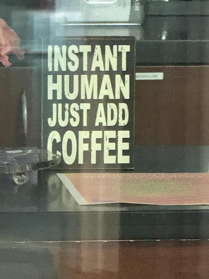 ASH INSTANT HUMAN JUST ADD COFFEE