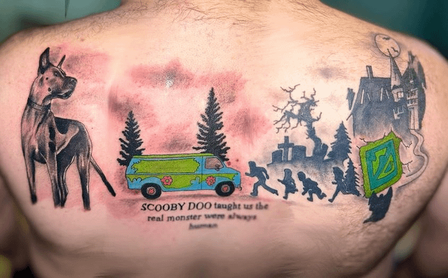 SCOOBY DOO taught us the real monster were always human