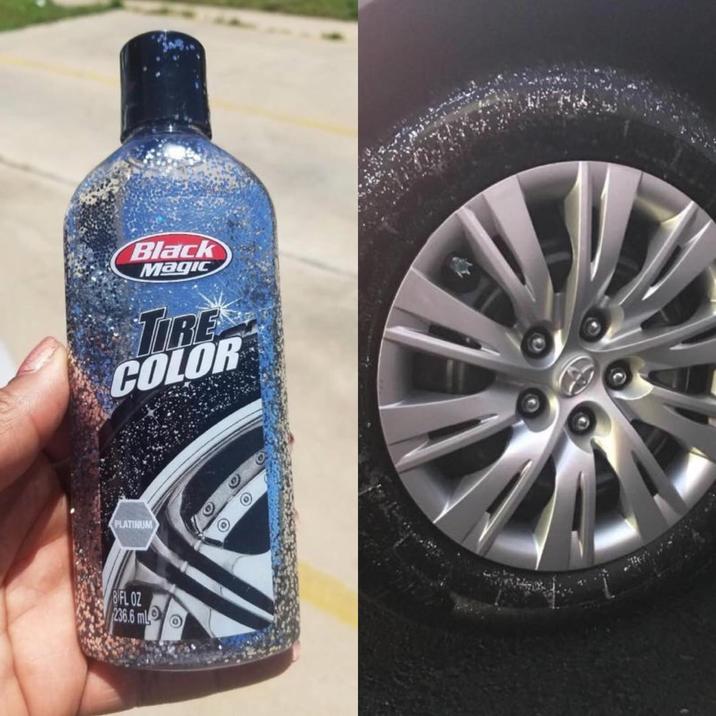 Black Magic TIRE COLOR PLATINUM 8 FL OZ 236.6 mL