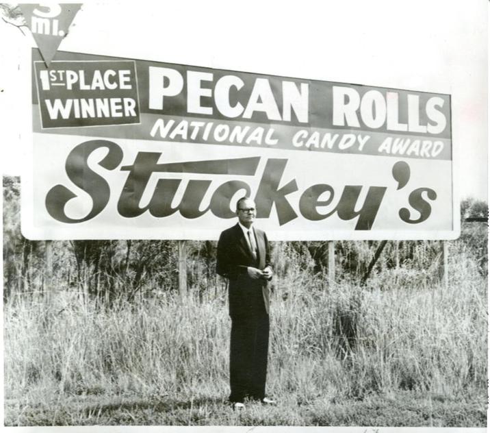 mi. 1ST PLACE WINNER PECAN ROLLS NATIONAL CANDY AWARD Stuckey's