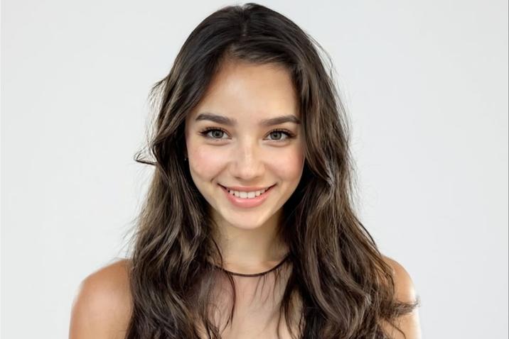 An image of Tilly Norwood, an "AI":https://knowyourmeme.com/memes/cultures/ai-artificial-intelligence actress, launched in September 2025 by the "British":https://knowyourmeme.com/memes/british-people-briish "AI talent studio" Xicoia.