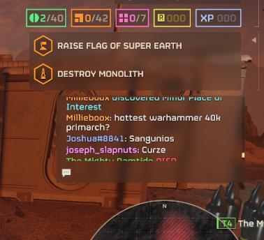 2/400/42 0/7 B000 XP 000 RAISE FLAG OF SUPER EARTH A DESTROY MONOLITH PINEUQUA VISLOVEICU PINIUI PIOLE UI Interest Millieboox: hottest warhammer 40k primarch? Joshua#8841: Sangunios joseph_slapnuts: Curze The Might namtida en T4 The M