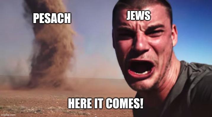 PESACH JEWS imgflip.com HERE IT COMES!