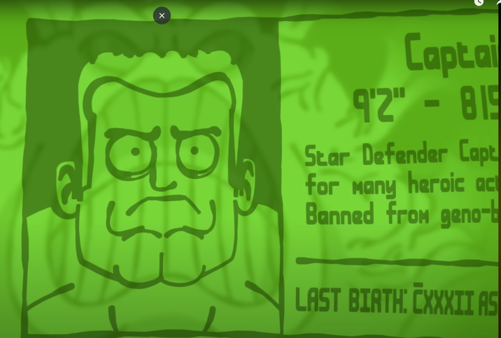 व Captai 9'2"-819 Star Defender Capt for many heroic ac Banned from geno- LAST BIRTH: CXXXII AS