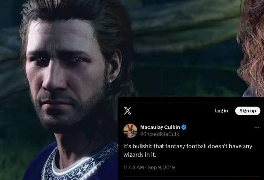 X Log in Sign up Macaulay Culkin @IncredibleCulk It's b------- that fantasy football doesn't have any wizards in it. 11:44 AM - Sep 9, 2019