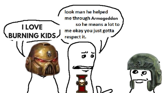 I LOVE BURNING KIDS look man he helped me through Armageddon so he means a lot to me okay you just gotta respect it. is 10