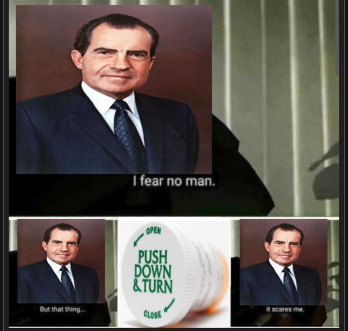 I fear no man. But that thing OPEN PUSH DOWN &TURN CLOSE it scares me.