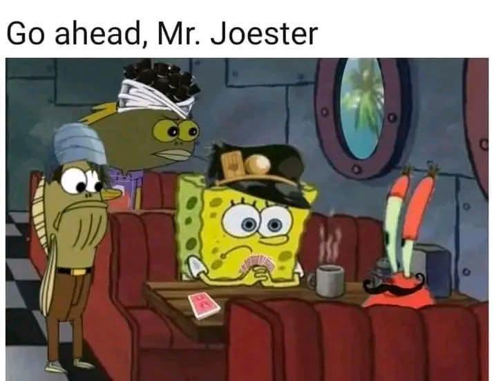 Go ahead, Mr. Joester