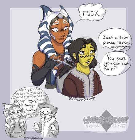 Sorry I'm so I'm Sorry I'm sor I'm sorram sorry So It's sorry! Ser okay- really! @Bluep F---. @BlueDeeDeeDoop Just a trim please, 'Soka. It's getting lang You sure you can cut hair? LAVEDRE DEEDOOP INSTAGRA R.COM