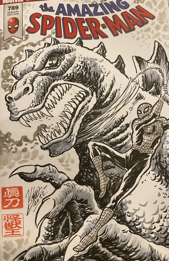 刀 22. 789 the AMAZI VARIANT EDITION SPIDER MAN نفت ह