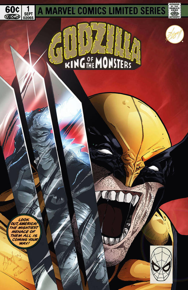 60¢ A MARVEL COMICS LIMITED SERIES SEPT 02065 LOOK OUT, AMERICA! THE MIGHTIEST MENACE OF THEM ALL IS COMING YOUR WAY! AFTER MCFARLANE KING THE MONSTERS CA