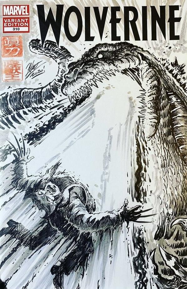 MARVEL VARIANT EDITION 310 WOLVERINE 2020!