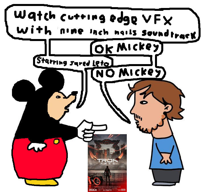 Watch Cutting edge VFX With nine inch nails Soundtrack Ok Mickey Starring Jared Leto NO Mickey TRON ARES IMAX ANIMI