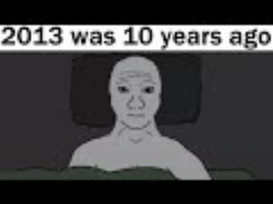 2013 was 10 years ago