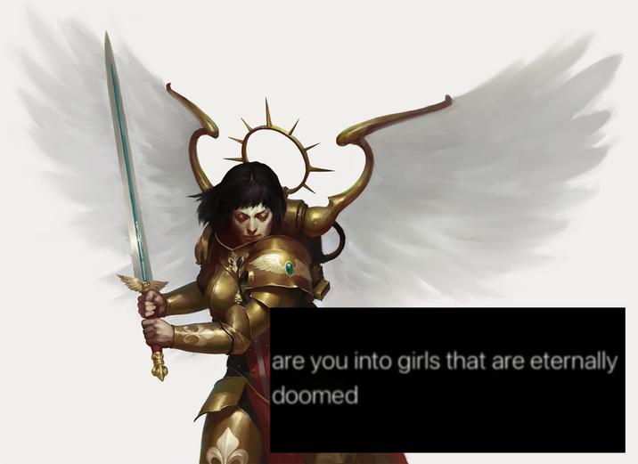 are you into girls that are eternally doomed