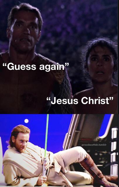 "Guess again" "Jesus Christ" proudscottish.tumblr