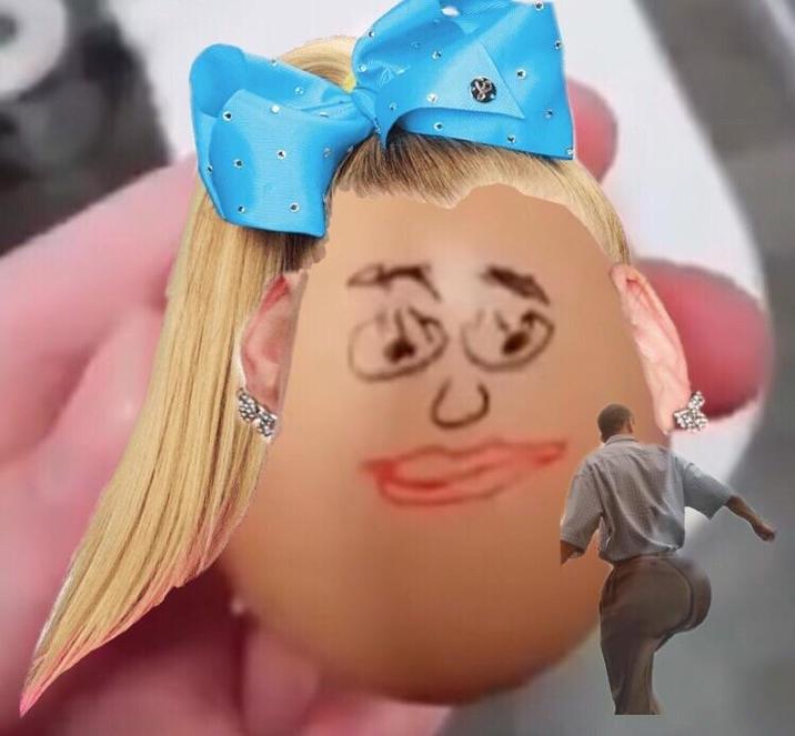 jojo siwa is an egg