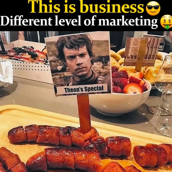 This is business Different level of marketing EA EA Theon's Special