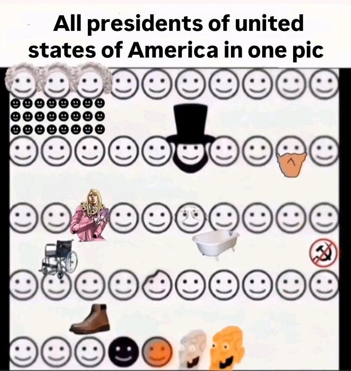 All presidents of united states of America in one pic 00000000 මමම (: :) :)