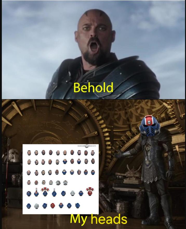 Behold WARHAMMER COMMUNITY My heads