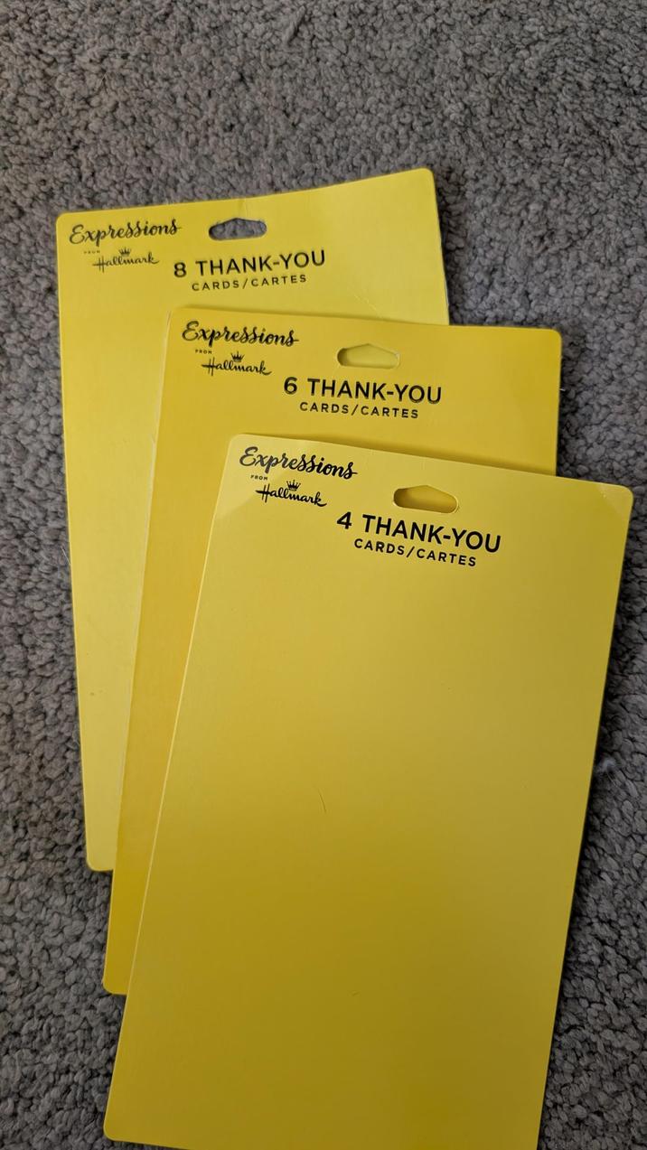 Expressions Hallmark 8 THANK-YOU CARDS/CARTES Expressions FROM Hallmark 6 THANK-YOU CARDS/CARTES Expressions FROM wy Hallmark 4 THANK-YOU CARDS/CARTES