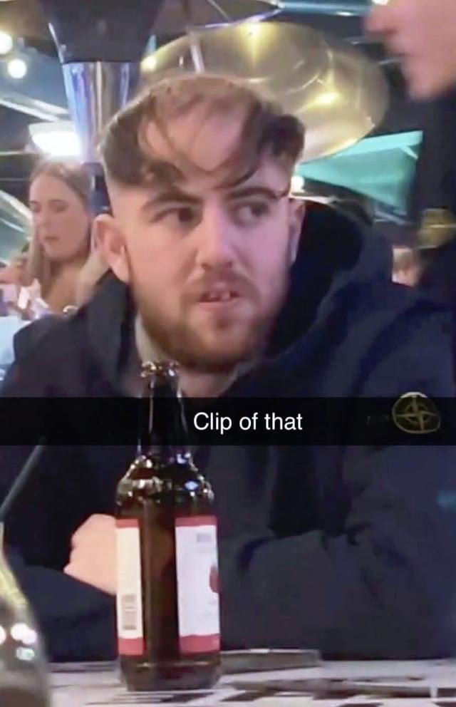 Clip of that