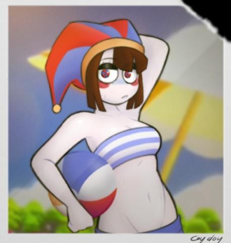 Coydoy Pomni Beach Polaroid Coy doy