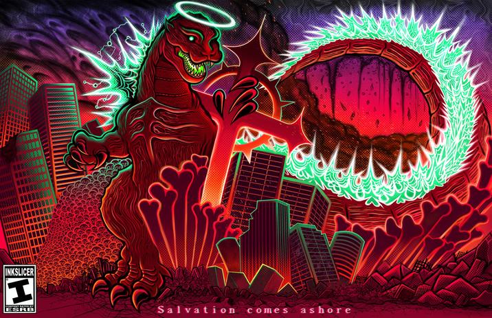 INKSLICER H CONTENT RATED BY ESRB Salvation comes ashore