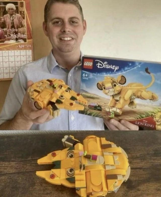 Picture it Sicilu LEGO DISNEY 6+ LION KING