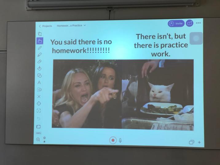 100% <Projects Homewor...s Practice Invite You said there is no homework!!!!!!!!! There isn't, but there is practice work. g E 000