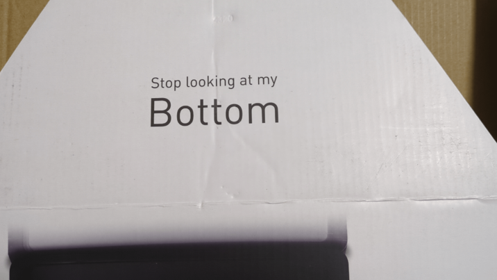 Stop looking at my Bottom