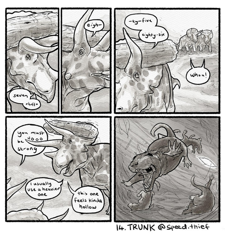 Seven *huff* you must 5000 be Strong eigh- I usually Use a heavier One this one feels kinda hollow -ty-five eighty-six whoa! W 14. TRUNK @Speed. thief