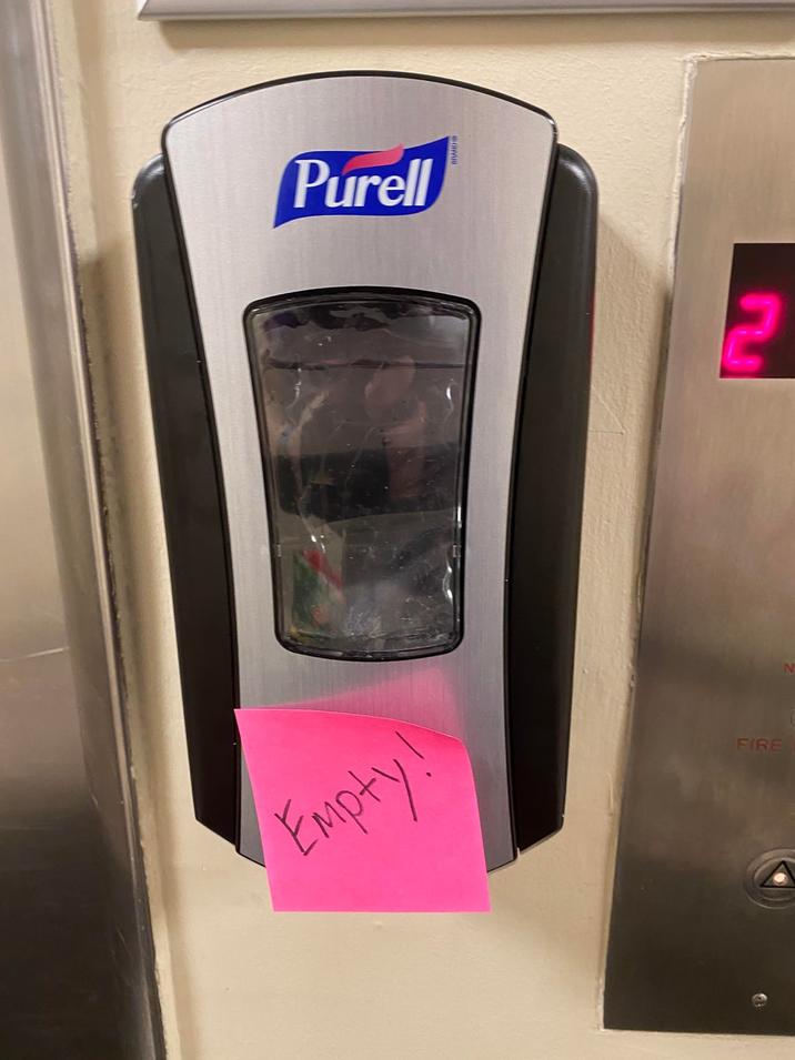 Purell 2 Empty! FIRE