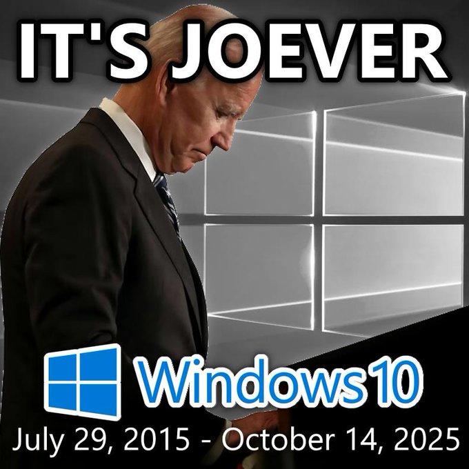 IT'S JOEVER Windows 10 July 29, 2015 - October 14, 2025