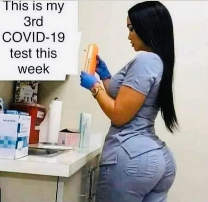 This is my 3rd COVID-19 test this week