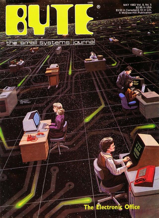 12490 BUTE the small systems journal ROBERT MAY 1983 Vol. 8, No. 5 $2.95 in USA $3.50 in Canada/£2.10 in U.K. A McGraw-Hill. Publication The Electronic Office