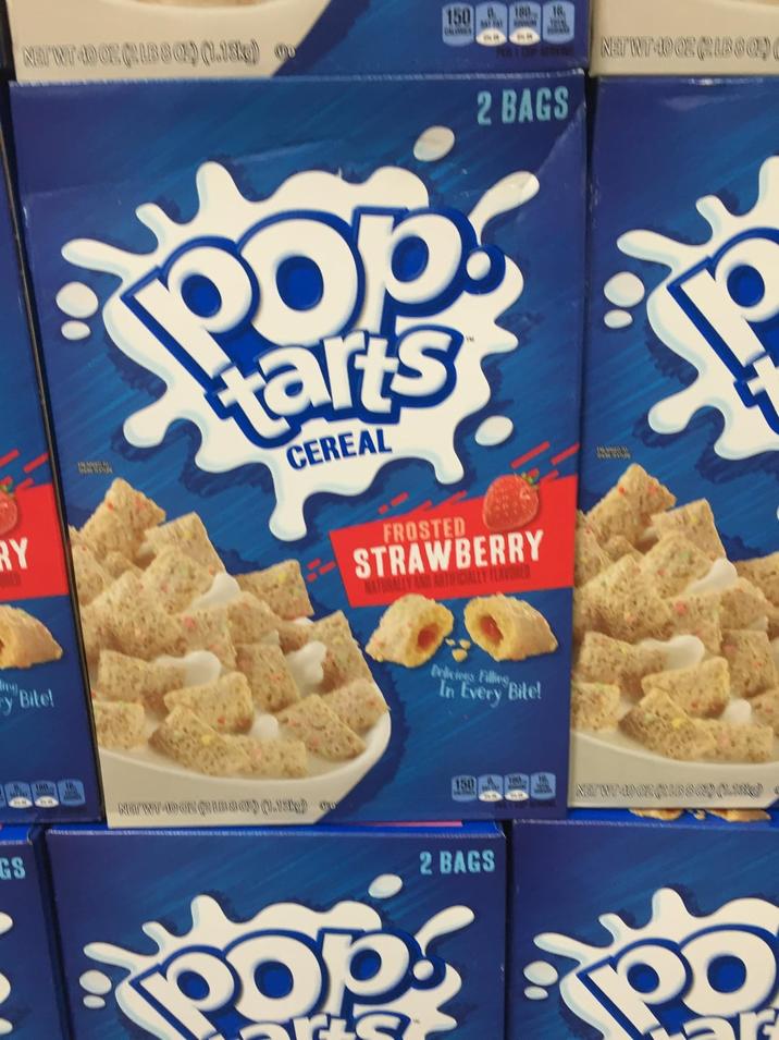NET WT 100% CLBSC) (1.18kg) 150 180 CAL 23 18 2 BAGS NET WT400%GIBS)( RY ORED tarts CEREAL y Bite! FROSTED STRAWBERRY NATURALLY AND ARTIFICIALLY FLAVORED Delicious Filling, In Every Bite! 150 NW-40040.2). GS NET WT 10 ON CBC) (118) 2 BAGS ris RO