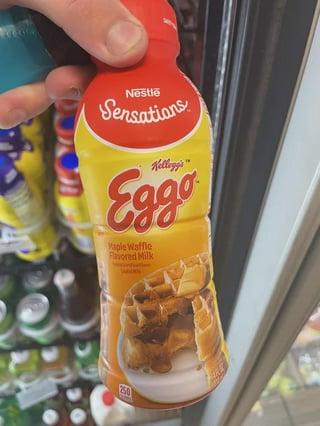 Nestle Sensations Kellogg's Eggo Maple Waffle Flavored Milk 250